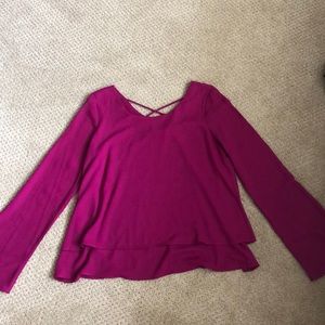 Purple/Magenta Top